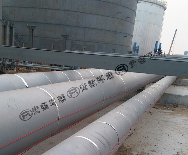 工業管道電伴熱帶安裝圖